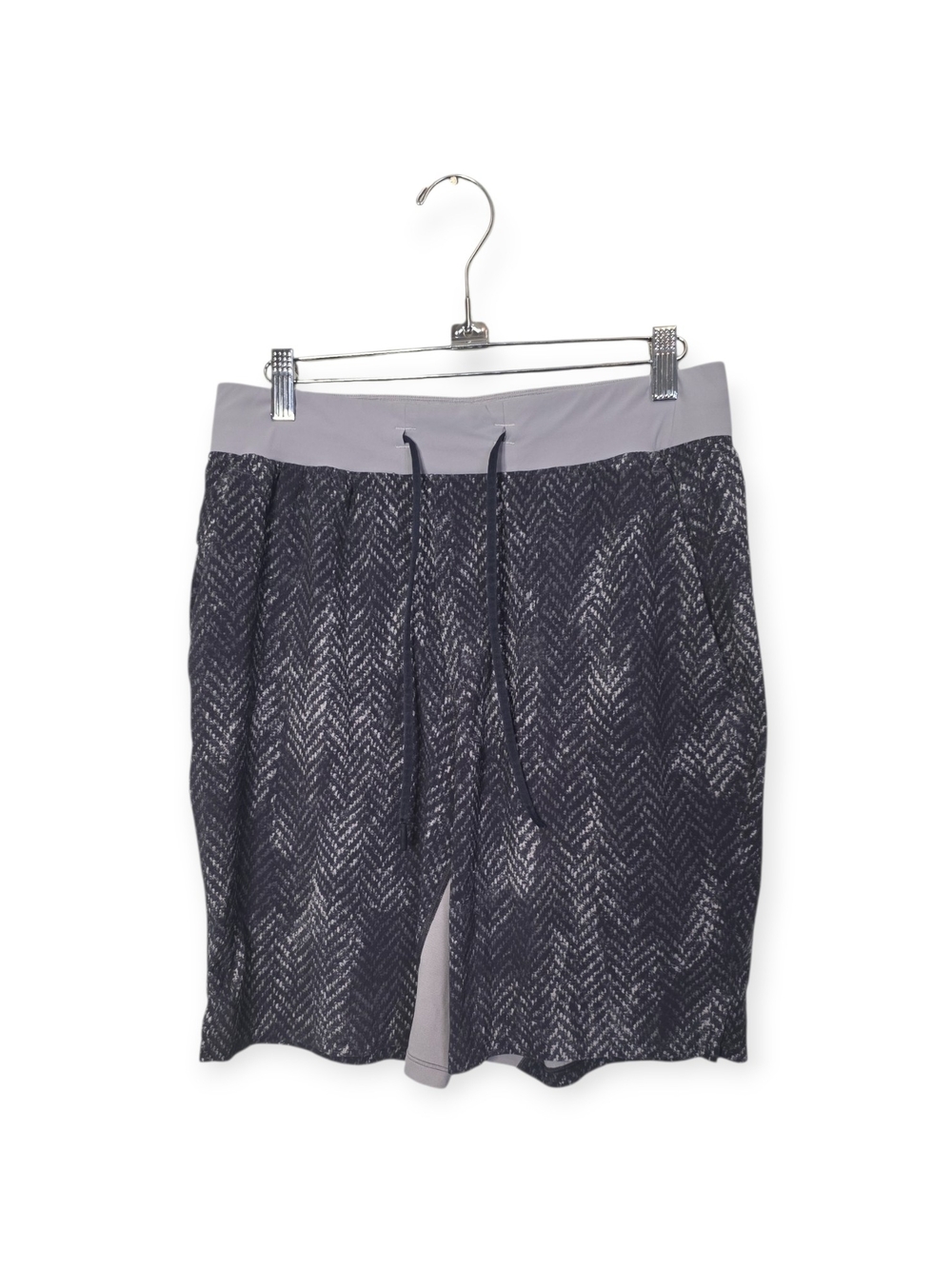 Men's Lululemon T.H.E short liner in bleached herringbone, size medium‎